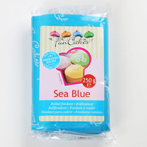 Roll fondant Sea Blue, modrý  250 g