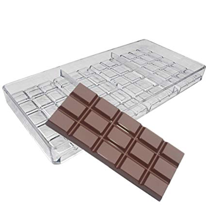 Polykarbonátová forma na 3ks tabuľkovej čokolády
