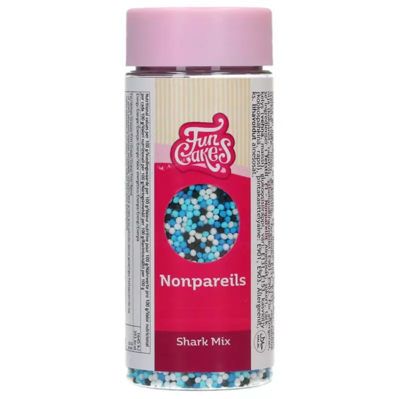 Fun Cakes - Mini perličky Shark Mix 80g