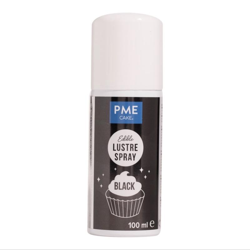 PME - Jedlý lesklý sprej čierny (black)100ml