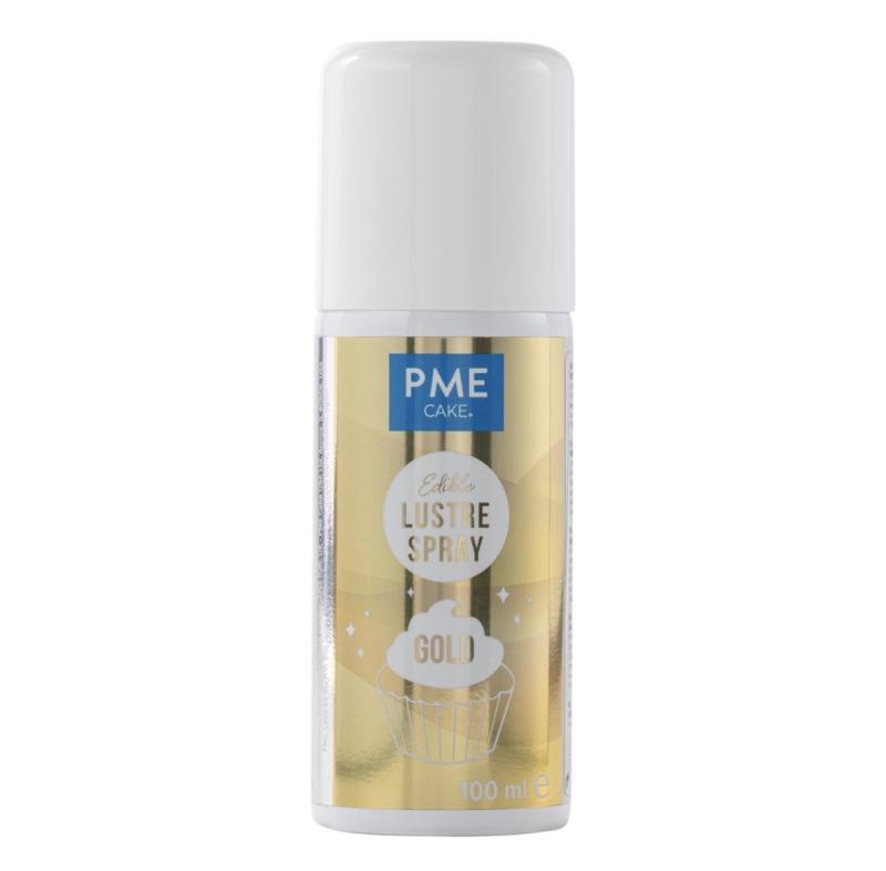 PME - Jedlý lesklý sprej zlatý (gold)100ml