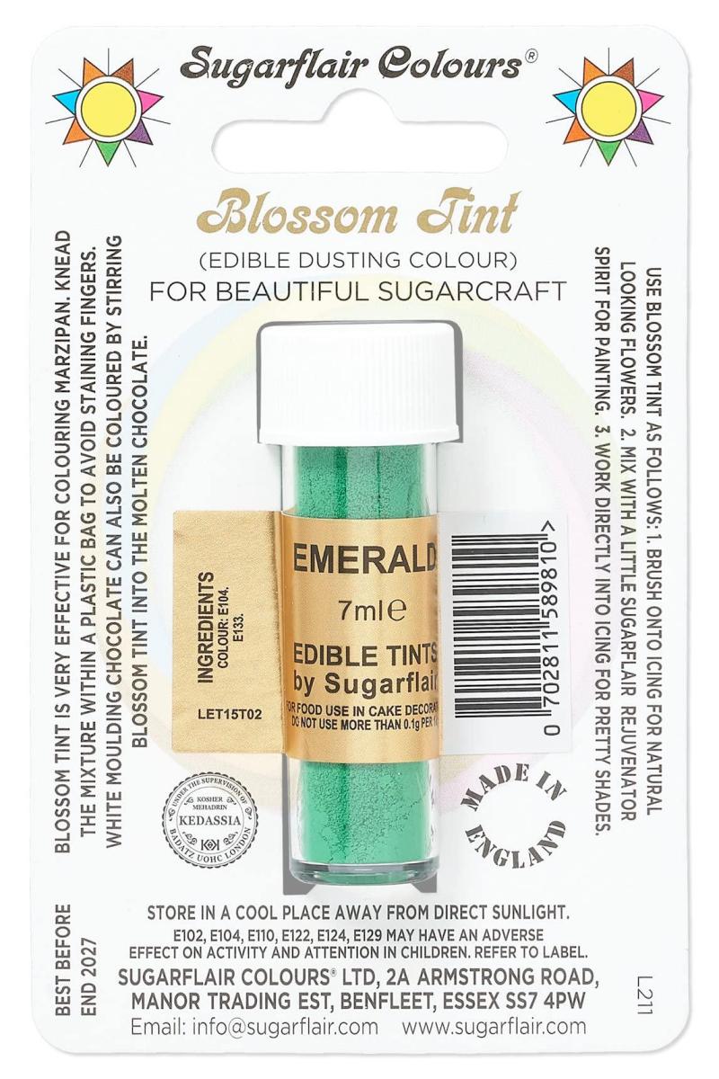 Prášková farba Emerald 7 ml
