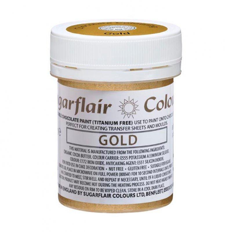 Prášková farba Gold zlatá 25 g
