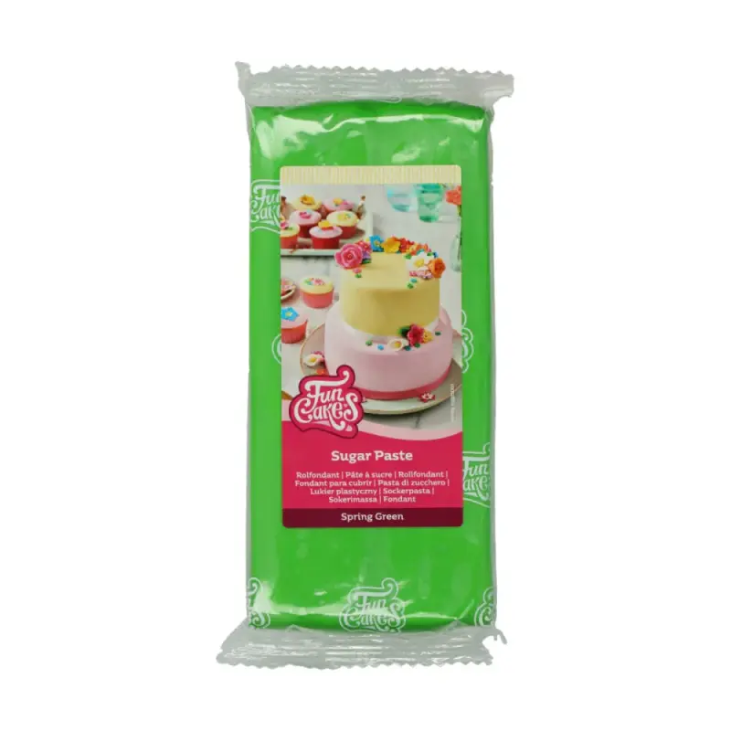 FunCakes Cukrová pasta Spring green jarná zelená 1kg