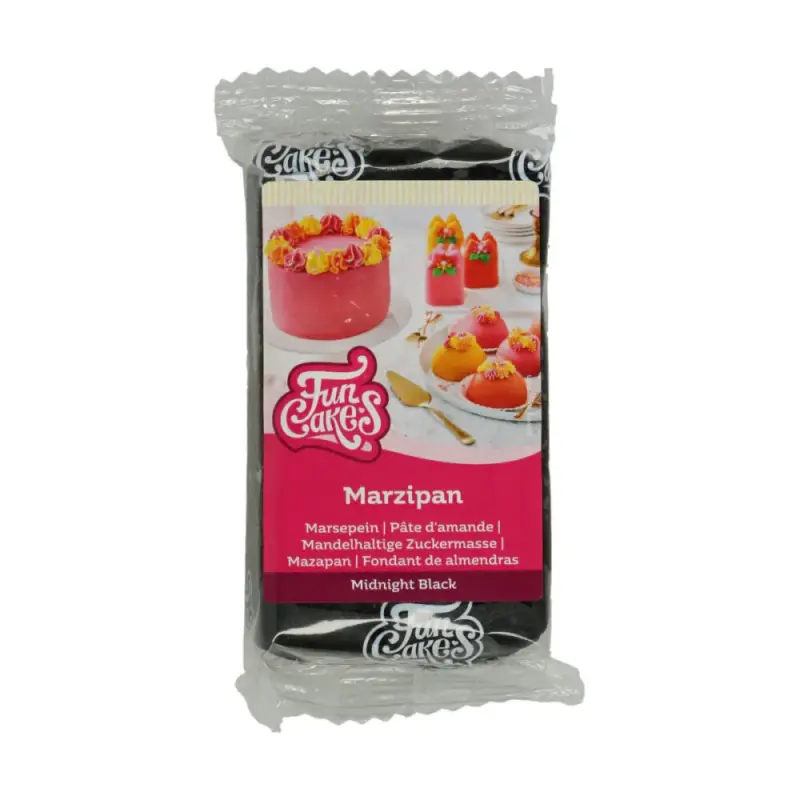 Fun Cakes Marcipán Midnight Black čierny 250g