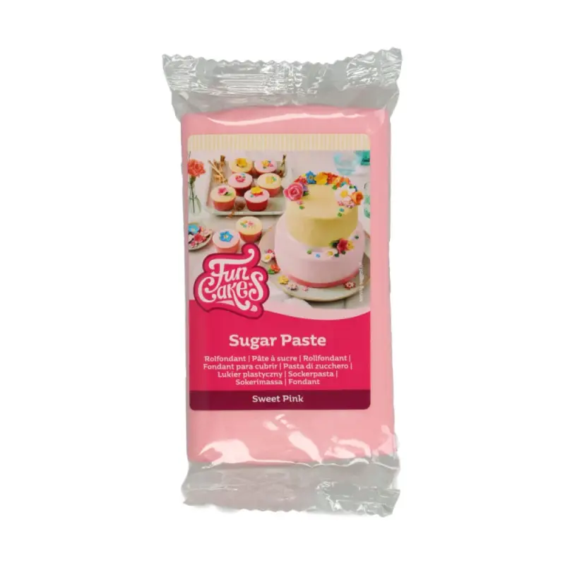 FunCakes Cukrová pasta Sweet Pink cukríkovo ružová 250 g