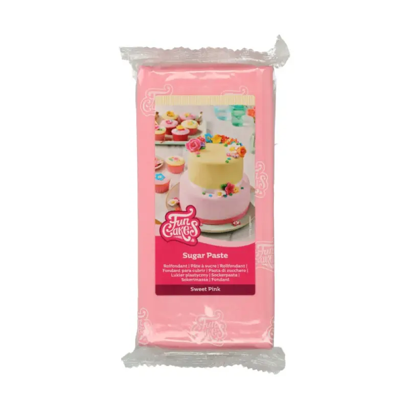 Fun Cakes Cukrová pasta Sweet Pink cukríkovo ružová 1kg