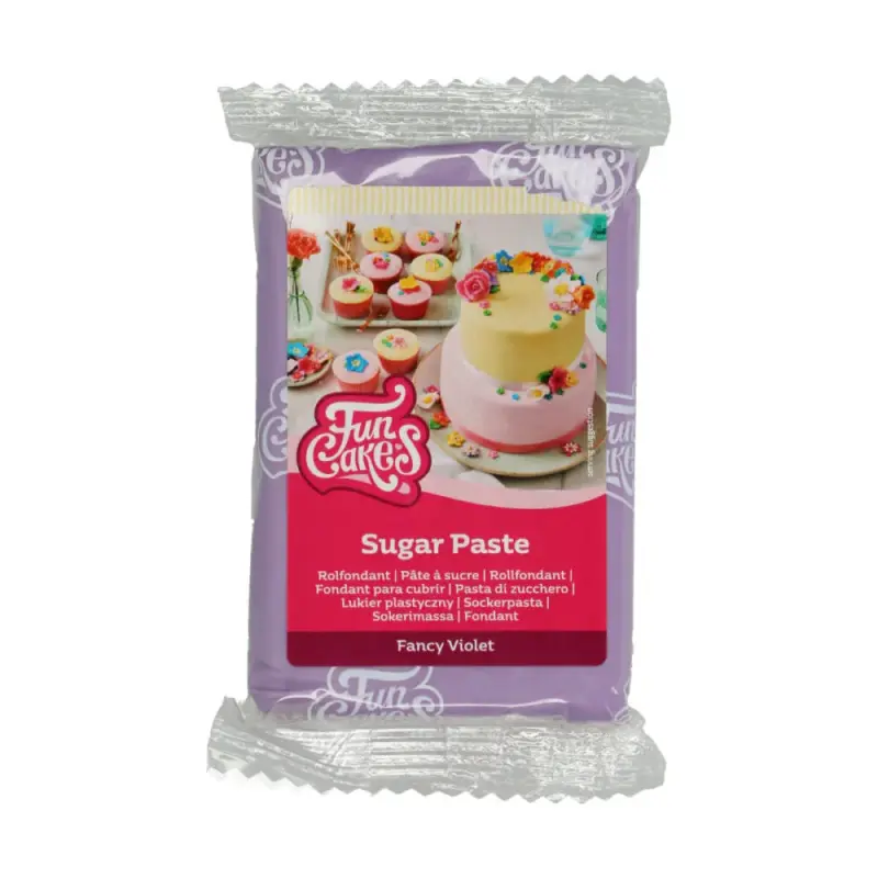 FunCakes Cukrová pasta Fancy Violet fialková 250 g