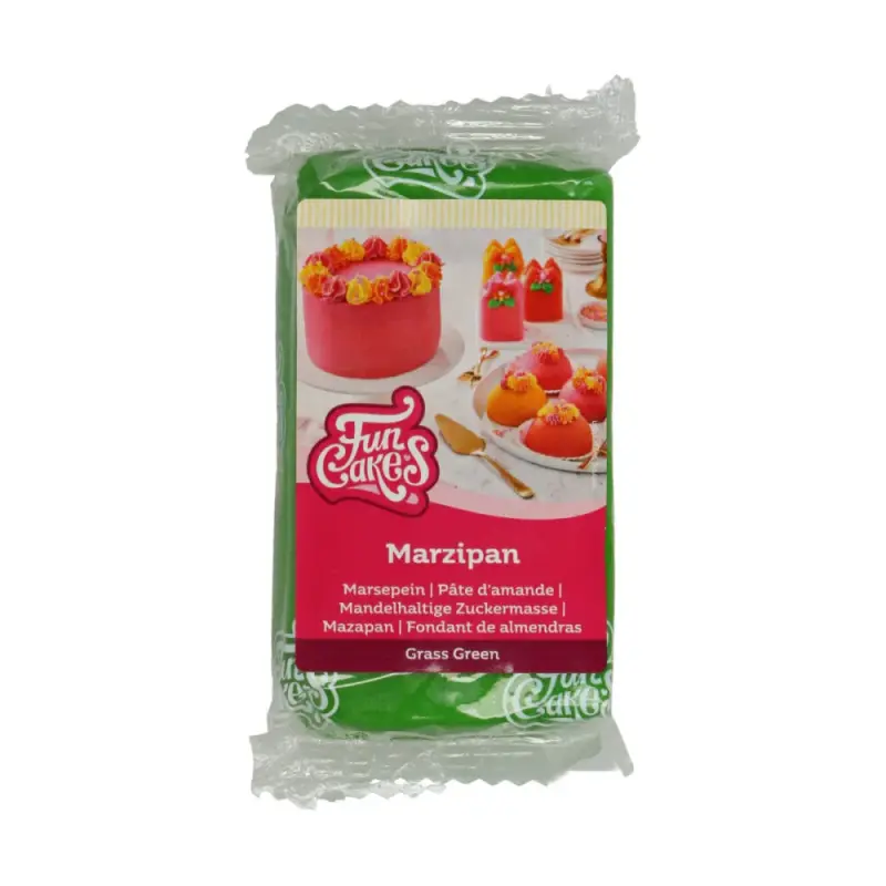 Fun Cakes Marcipán Grass Green zelený 250g