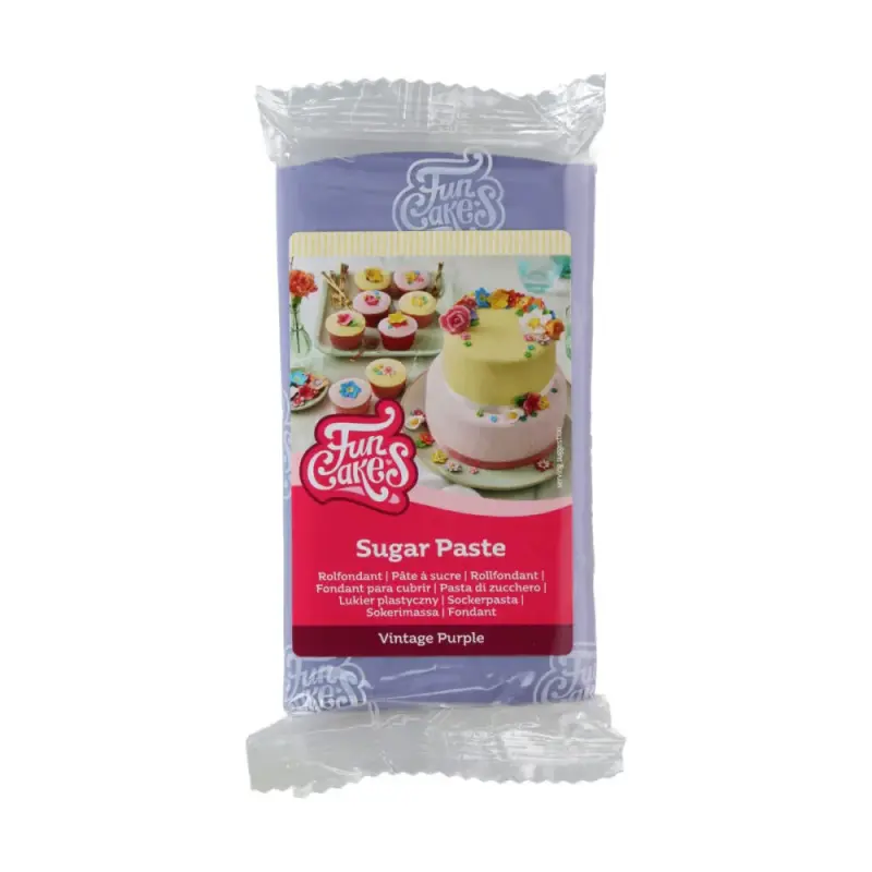 FunCakes Cukrová pasta Vintage Purple fialová 250 g