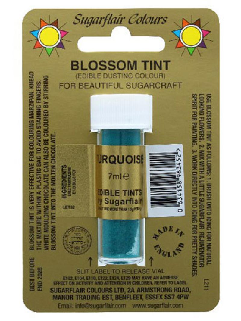 Prášková farba Turquoise, tyrkysová 7 ml