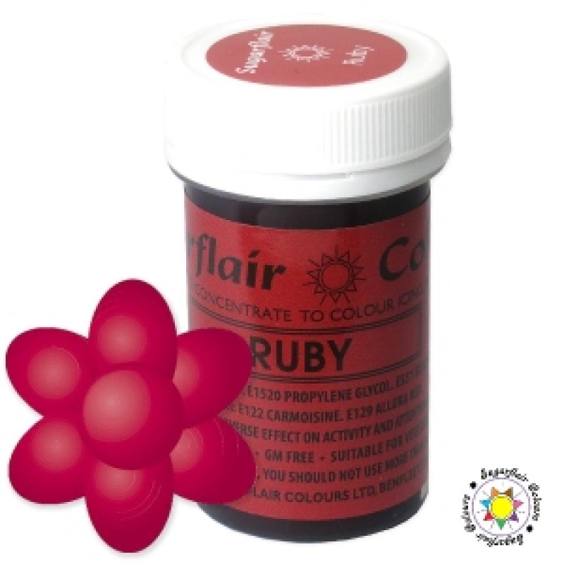 Spectral koncentrovaná farba Ruby, rubínová 25g