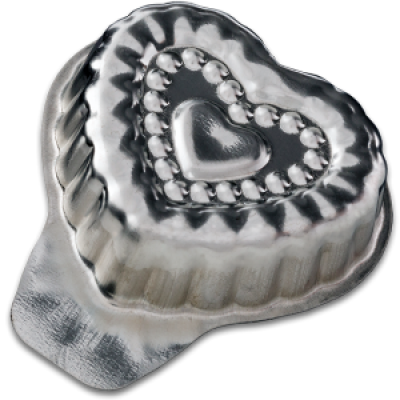 Formičky srdiečka 20ks