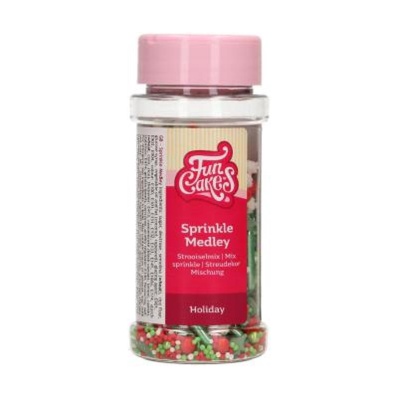 Zdobenie Sprinkle Medley Holiday 65 g