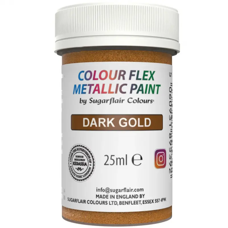 Farba na priame maľovanie dark gold 25 ml