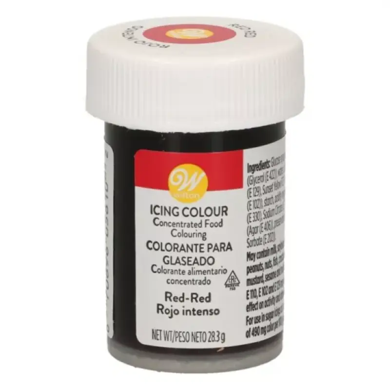 Gélová farba Wilton Red Red, intenzívna červená 28,3 g