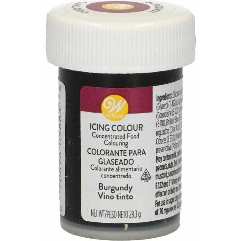 Gélová farba Wilton  28,3 g Burgundy bordová